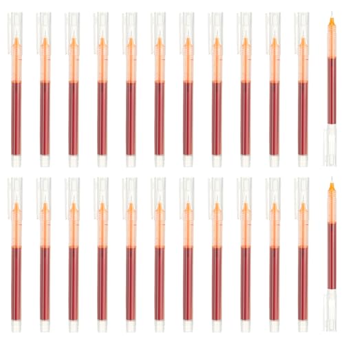 Stylos à encre gel orange à séchage rapide et écriture lisse PATIKIL de 0,5 mm