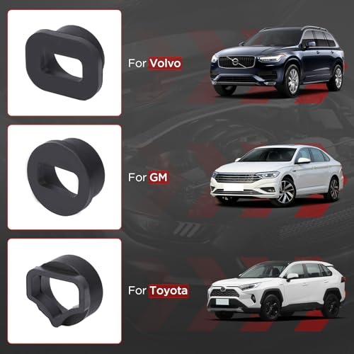 18-tlg Walnuss Strahlgerät Adapter HTS558 Walnussstrahladapter für Strahlgeräte Nussschalen Strahlgerät Kompatibel mit Vw, Volvo, GM, Toyota, Honda, Nissan, Trumpchi, BMW