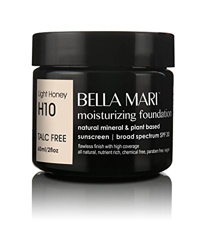 Bella Mari Natural Moisturizing Foundation, Light Beige (B10)