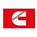 Home King Cummins Flags Banner 3X5FT 100% Polyester,Canvas Head with Metal Grommet