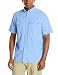 Columbia Bait Caster Short Sleeve Shirt, White Cap, Small
