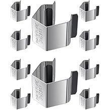 Screen Door Installer Clips - 10 Pieces Screen Clips for rescreening and Screen Retainer Clips for Patio and Garage Window for Installing Window and Door Screens 10 Pack