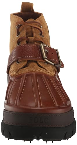 Image of POLO RALPH LAUREN Men's Suede Leather-Oslo Low mid Cut Boot Fashion