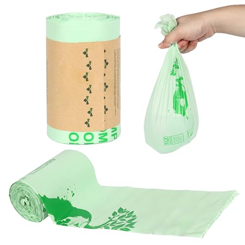 Handle Tie Compostable Food Scrap Bags For Counter Top Compost