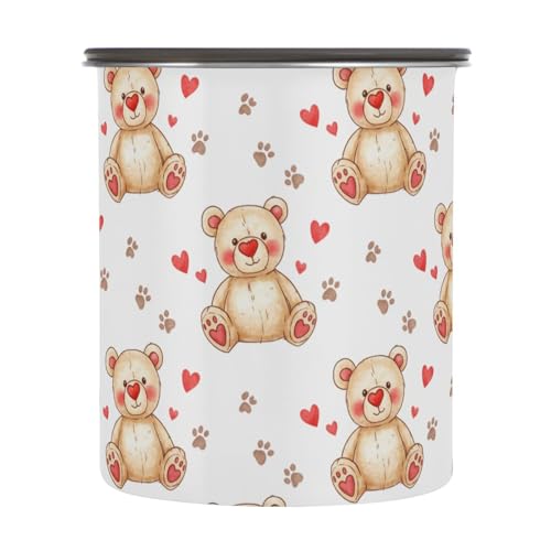 Contenedor de café hermético 900ml acero inoxidable