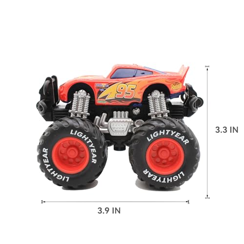Pack de 4 Carros de Juguete Tow Mater 1:55 miniatura 6