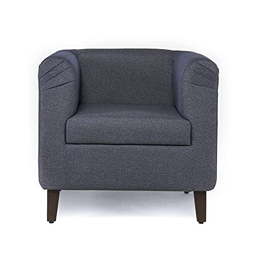 Image of Wakefit Sofa Set | 3 Year Warranty | Sofa 4 Seater, 4 Seater Sofa for Living Room, Wooden Sofa Set, Sofa Set 2+1+1 Seater - Miami(Omega : Blue)