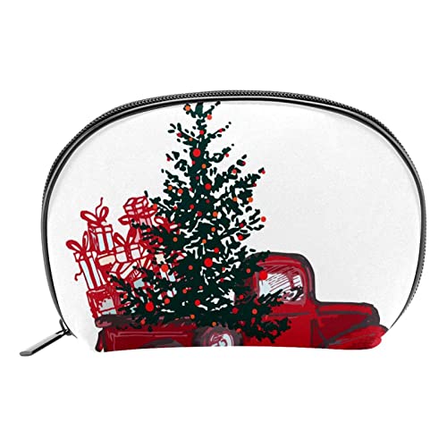 camión Rojo Bolsas de Maquillaje Bolsa de artículos de tocador Bolsa de cosméticos de Viaje portátil Cover