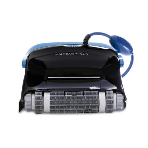 Dolphin Nautilus CC Plus Robotic Pool Vacuum Cleaner — Wall Climbing Capability — Easy-Access Top Load Filters for Easy Maintenance — Ideal for All Pool Types up to 50 FT in Length