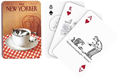 New York Puzzle Company Cat Cartoon Playing Cards miniatura 3