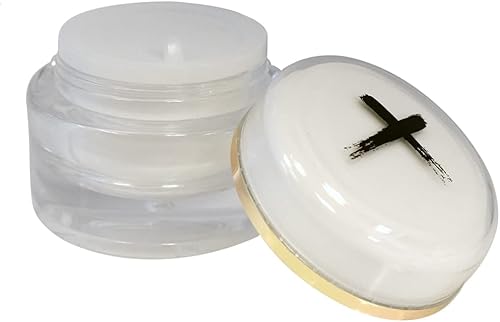 Miniatura 7 de Acrylic Ash Pyx with Ashes for 500 or 1000 People  White and Clear Container with Twist-Off Cap for Ashes  Church and Minister Supplies for Ash