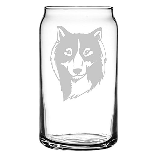 Lapponian Herder Dog Personalized Custom Etched All Purpose 16oz Can Glass