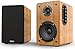 Wiibo Neo 100, Altavoces Bluetooth Portátiles, Altavoz Inteligente HiFi, Potencia 100w, Pareja de Altavoces Bluetooth, Elegante Acabado Tipo Madera, para Estantería, Incluye Mando, Multicolor