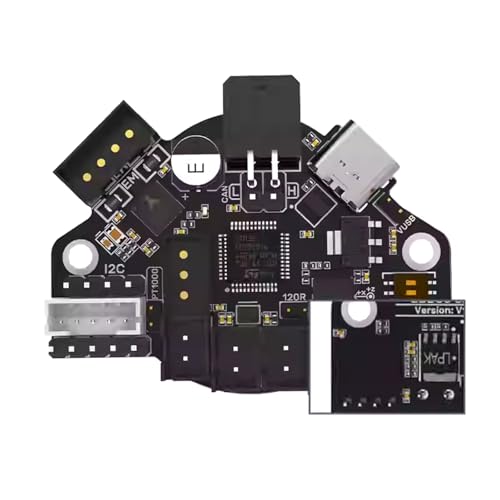 EBB36 CAN - Tablero de herramientas para control de motor paso a paso con detección de rotura de filamento y aislamiento de energía, placa base de aislamiento de impresora