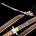 DGJY Samurai Katana Sword- Hand Forged Real Samurai Swords, Japanese Handmade, Practical, Samurai Anime Swords, Full Tang,High Carbon Steel Samurai Swords