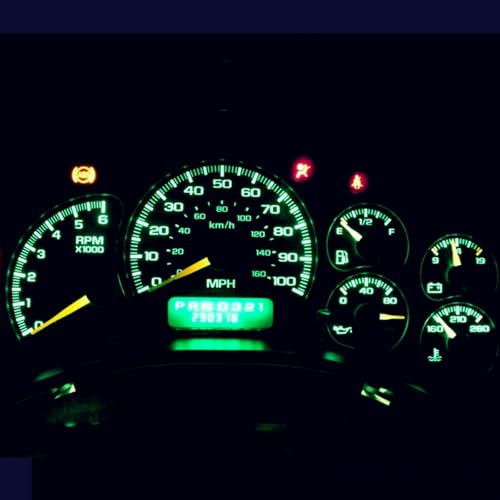 Kit de luces LED para tablero y control clima Silverado 99-02 miniatura 4