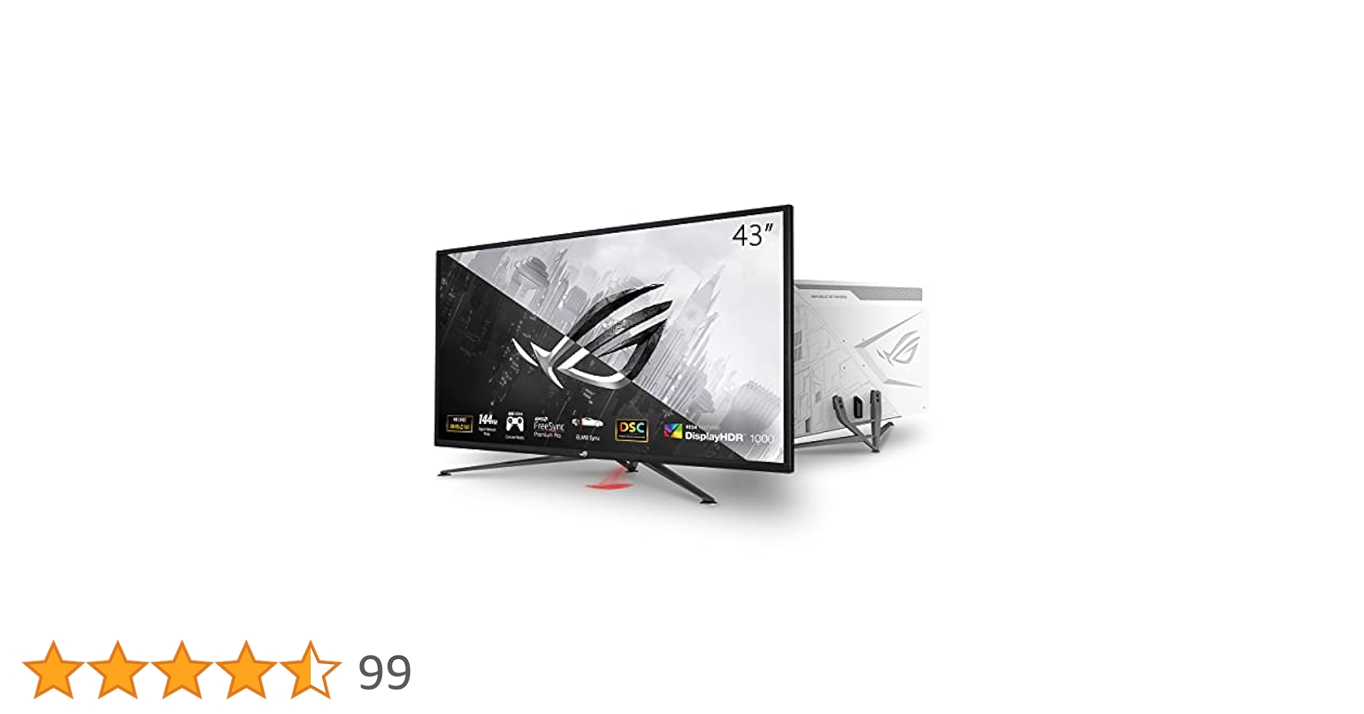 【極美品】ASUS ゲーミングモニター PG43UQ 4K 43インチ ROG SWIFT PG43UQ | Monitors | ROG Global
