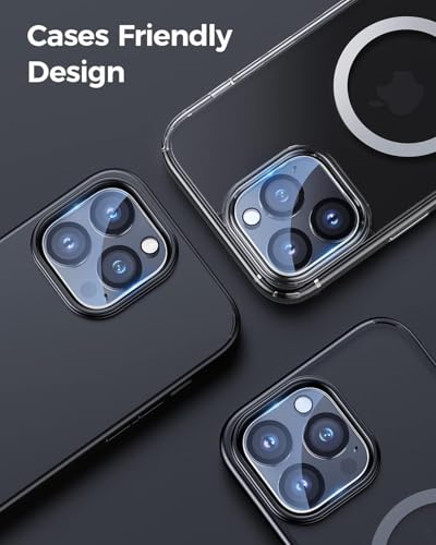 Image of Premium Tempered Glass Screen Protector with Camera Lens Protector for iPhone 13 Pro - [2-Pack] Ultra-Clear, Anti-Scratch, Easy Installation