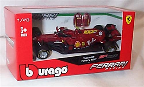 Burago SF1000 Toscane 1000Th Gp 2020 N°16 Leclerc Voiture Échelle 1/43 Cover