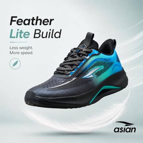 Image of ASIAN Quantum-13 Men's Lightweight Running Shoes | Breathable Sports Sneakers with Advanced Cushioning for Running, Training Athletic Sports Shoes for Daily Use