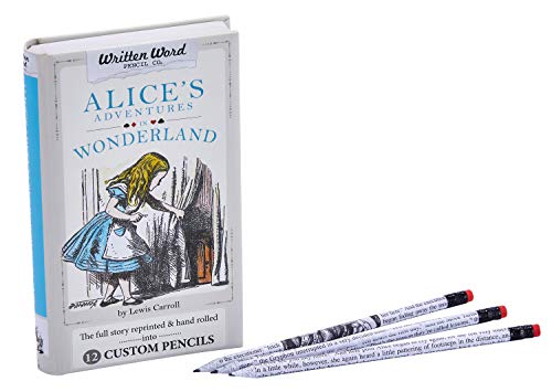 Lápices clásicos con historia Alice in Wonderland 12 unidades miniatura 1