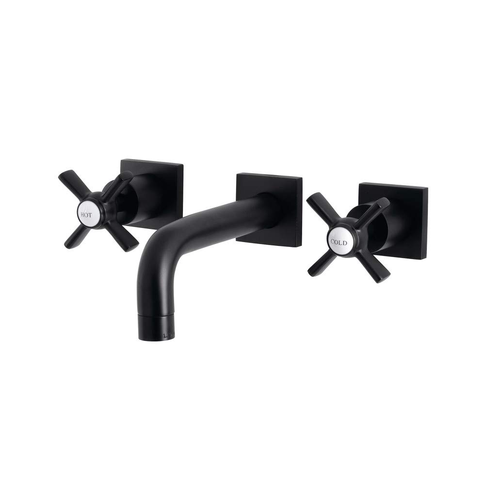 Kingston Brass KS6120ZX Millennium mitigeur de lavabo noir mat