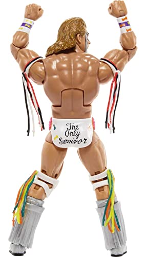 WWE Ultimate Warrior Survivor Series Elite Collection Action Figure Rick Rude Build-A-Figure Parts - Image 4