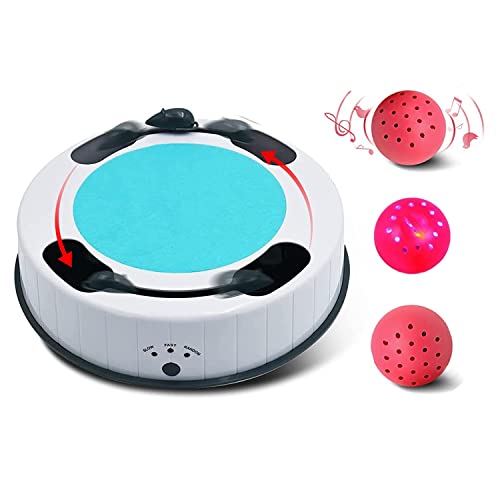 Vary Interactive Cat Toys For Indoor Cats Cat Catnip Ball Cat Mice Toy Cat Entertainment Toys Kitty Toy Maze Box Feather Toy Electronic Automated Cat Toys With Mouse Tail And Catnip Ball #TOP23