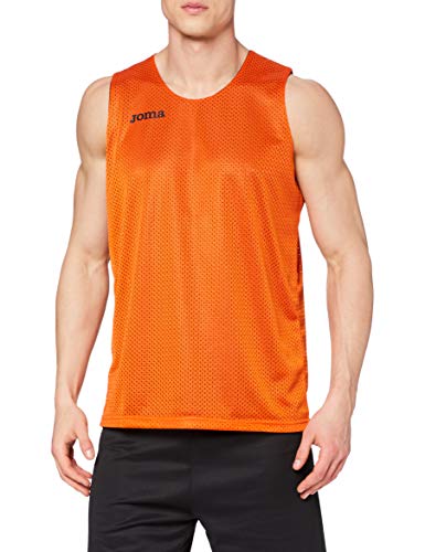 Joma Hombre Camiseta, Naranja-negro, M