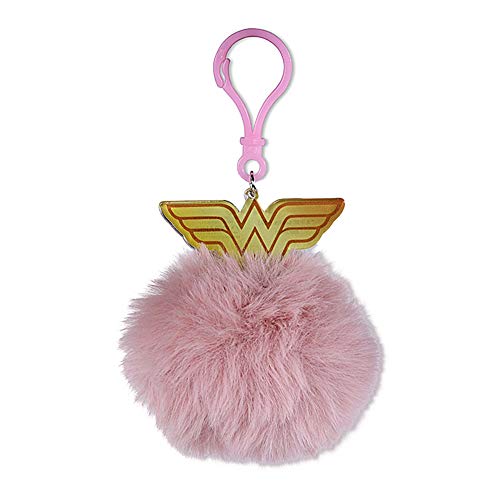 Pyramid International Wonder Woman (WW) Pom Llaveros, multicolor, Talla única Unisex Adulto