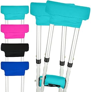 Vive Crutch Pads - Padding for Walking Arm Crutches - Universal Underarm Padded