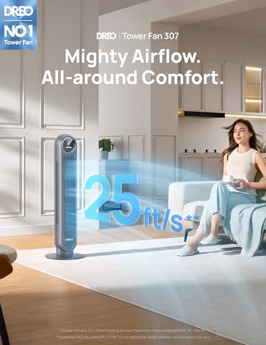 DREO Tower Fan 307 Quiet