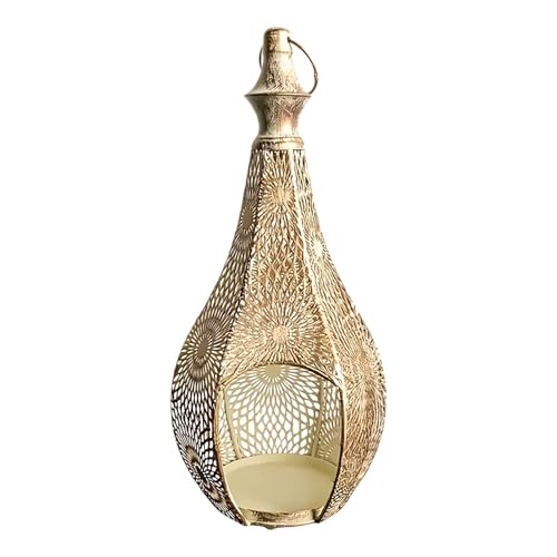 Stile unico: questo portacandele è stato progettato con una silhouette distintiva e dettagli artistici, offre una decorazione elegante per la tua casa, migliora l'estetica e si integra perfettamente in diversi ambienti come caminetti o centrotavola sui tavoli da pranzo