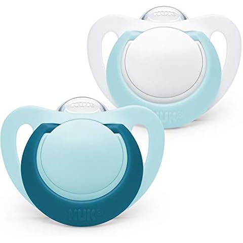 Nuk Genius - Set de 2 chupetes Modelo de protección de pezón Cover