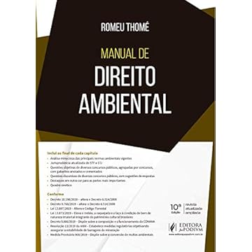 Capa do livro Manual de Direito Ambiental