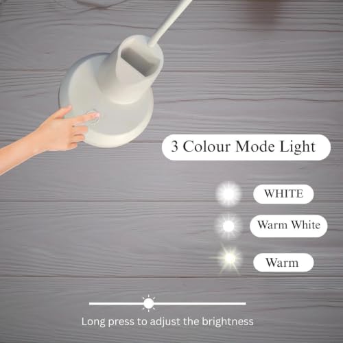 Image of Rechargeable LED Study Table Lamp with Touch Sensor