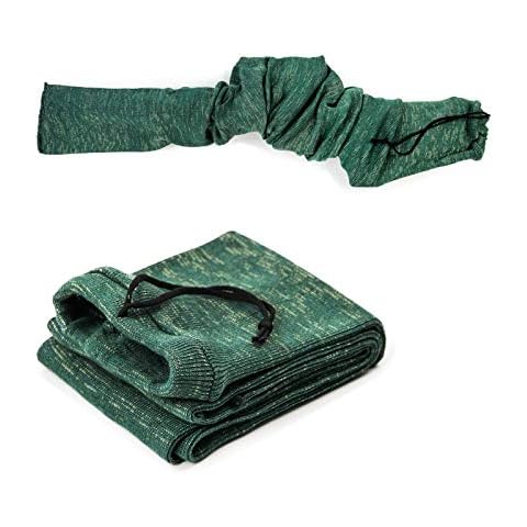 Silicone Treated Knit Gun Sock Extra Wide 47"x6" Rifle Sock Gun Sleeve with Drawstring Closure Elastic Gun Sock for Rifle/Shotguns with Scopes(GN-47) Cover