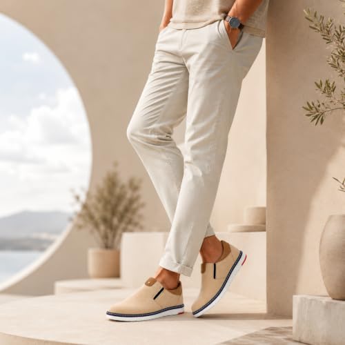 Image of Centrino Sneakers for Men | Lightweight Casual Shoes for Men Stylish | Breathable Mesh Walking Shoes | Cushioned Insole Comfortable Shoe for Man | Durable Sole Footwear|Trendy Lace-Up Shoes for College, Parties & Daily Use (9628)