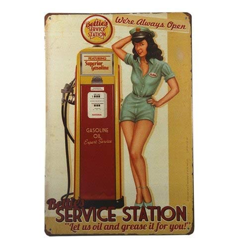 WorldCare® Dl- American Dream Pin Up Girl Sign Great Gift Idea for The Fanatic Wall Sticker: Clear