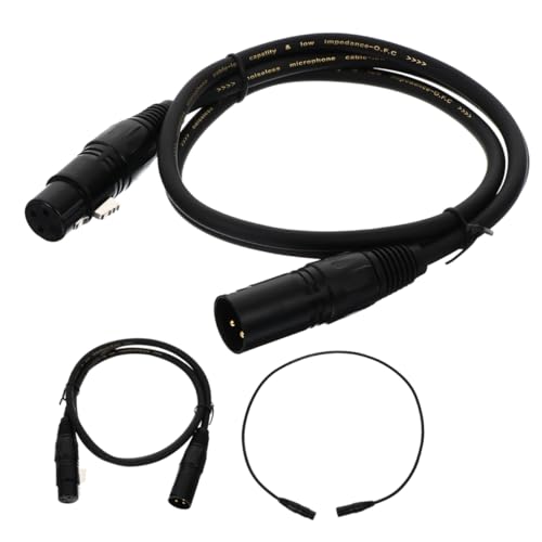 Câble XLR mâle-femelle pour système audio de studio et répétition musicale