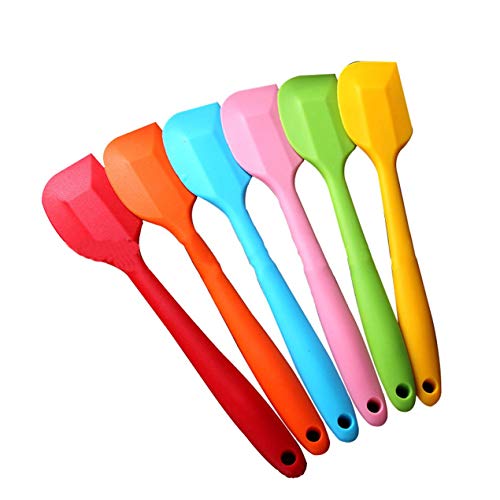 DBSUFV Hittebestendige Siliconen Spatels Cake Crème Boter Schraper Bakken Schraper Tool Keuken Koken Gadget en Bakvormen… - Image 3