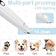 Leise Hundeschermaschine, Pfotentrimmer mit LED-Licht, USB Wiederaufladbar Wasserdicht Pfoten Rasierer, Pro Hundetrimmer, Super Quiet Painless Paw Care für Hunde