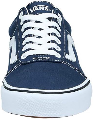 blue vans brown laces