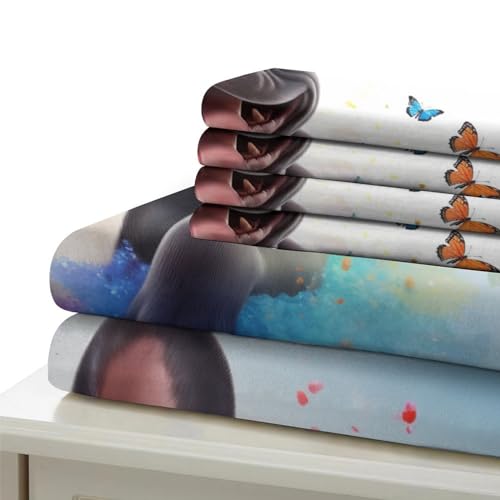 Parure de lit bouledogue anti-plis avec fermeture éclair pour lit double