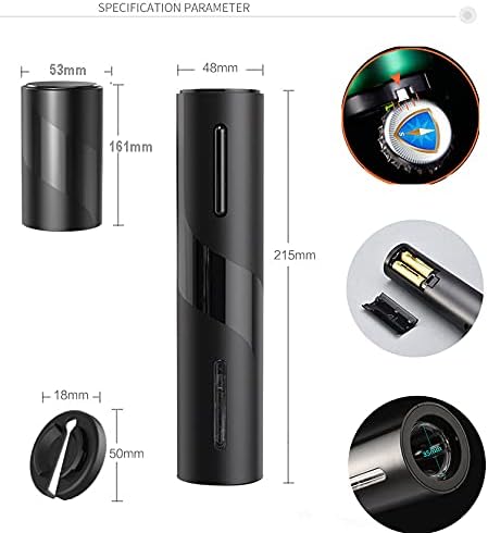 IraXpro Bottle Opener Set with Electric Wine Opener and Automatic Beer Opener,Battery Operated Wine Bottle Openers with Foil Cutter,Magnetic Beer Bottle Opener,Wine&Beer Accessories for Wine Lovers