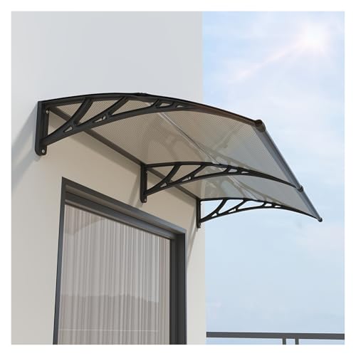 Dosel para patio exterior translúcido ideal para cubrir puertas y ventanas de chalets 3