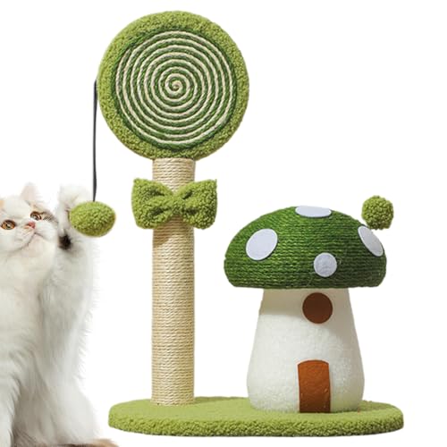 Griffoir en sisal en forme de champignon pour petit chaton - 7