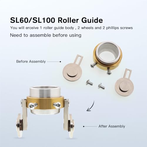 Image of 9-8291 Roller Guide fit 9-8218 & 9-8237 Shield T /D SL60 SL100 Torch | Compatible with Thermal Dynamics Cutmaster 52 Cutter SL60 SL100 Torch PK-1