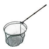 uxcell Telescopic Handle Fishing Fish Landing Folding Netting Net