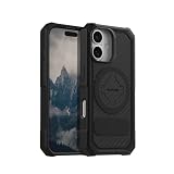 ROKFORM Case Compatible with iPhone 16, Rugged Series, Magnetic Cover (Black)